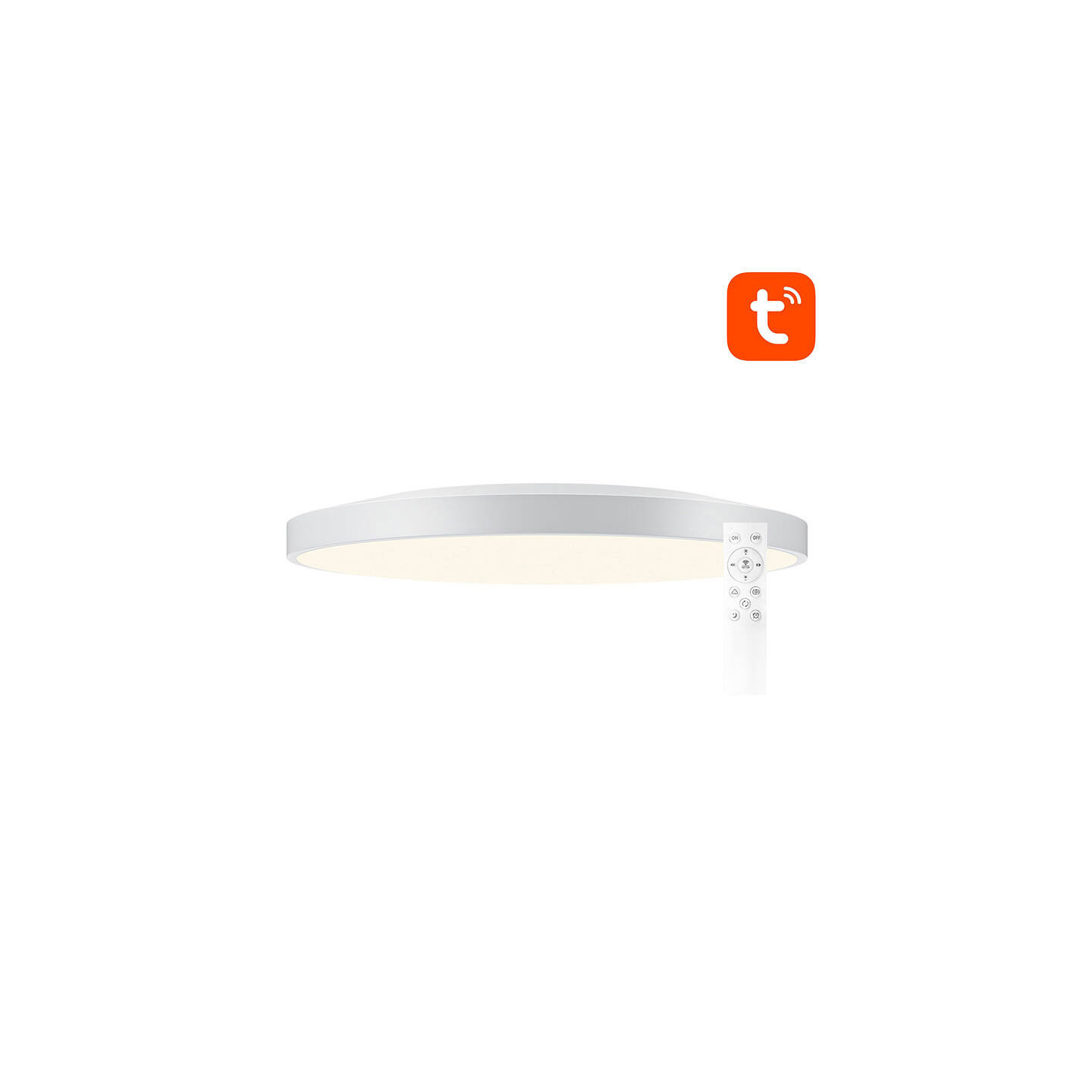 Smart ceiling lamp 30cm Bluetooth 16M RGBCW Gosund LB13 1600lm Tuya + Remote Control.