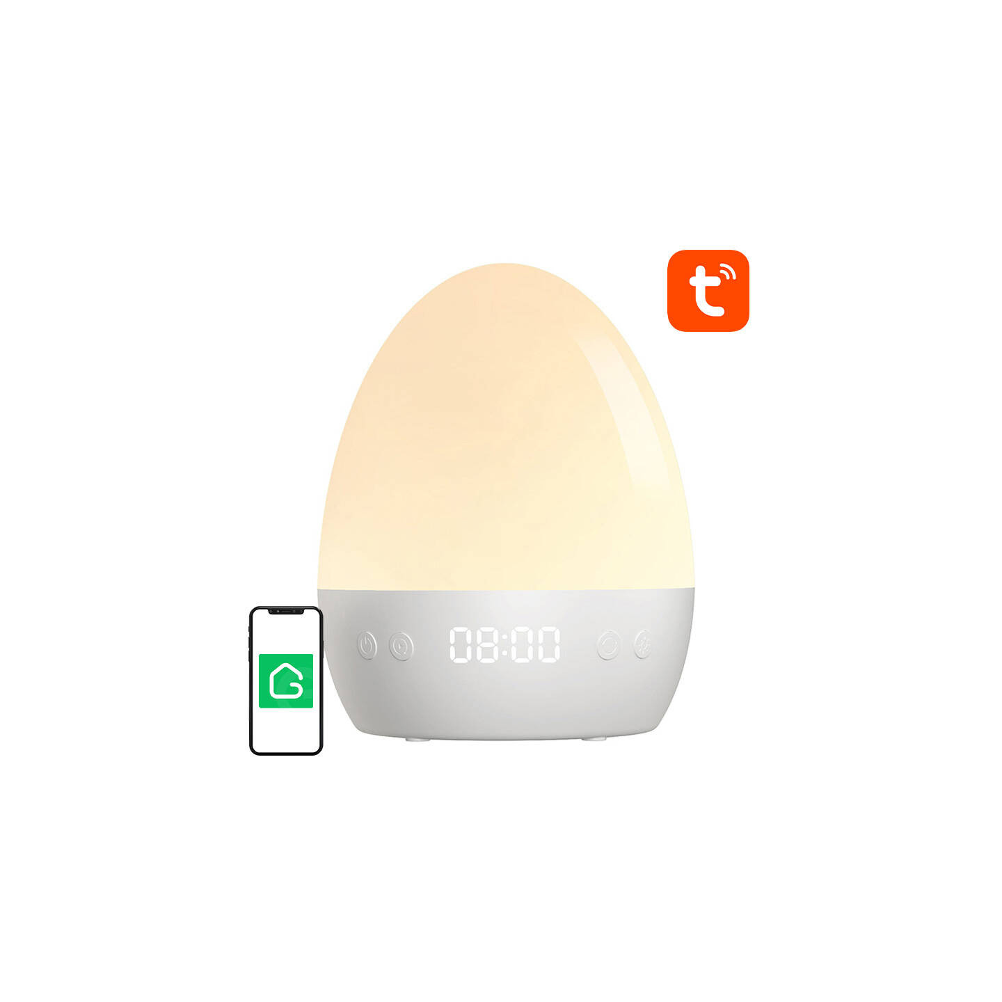 WiFi RGBW 16M Gosund LB2S Tuya smart night light