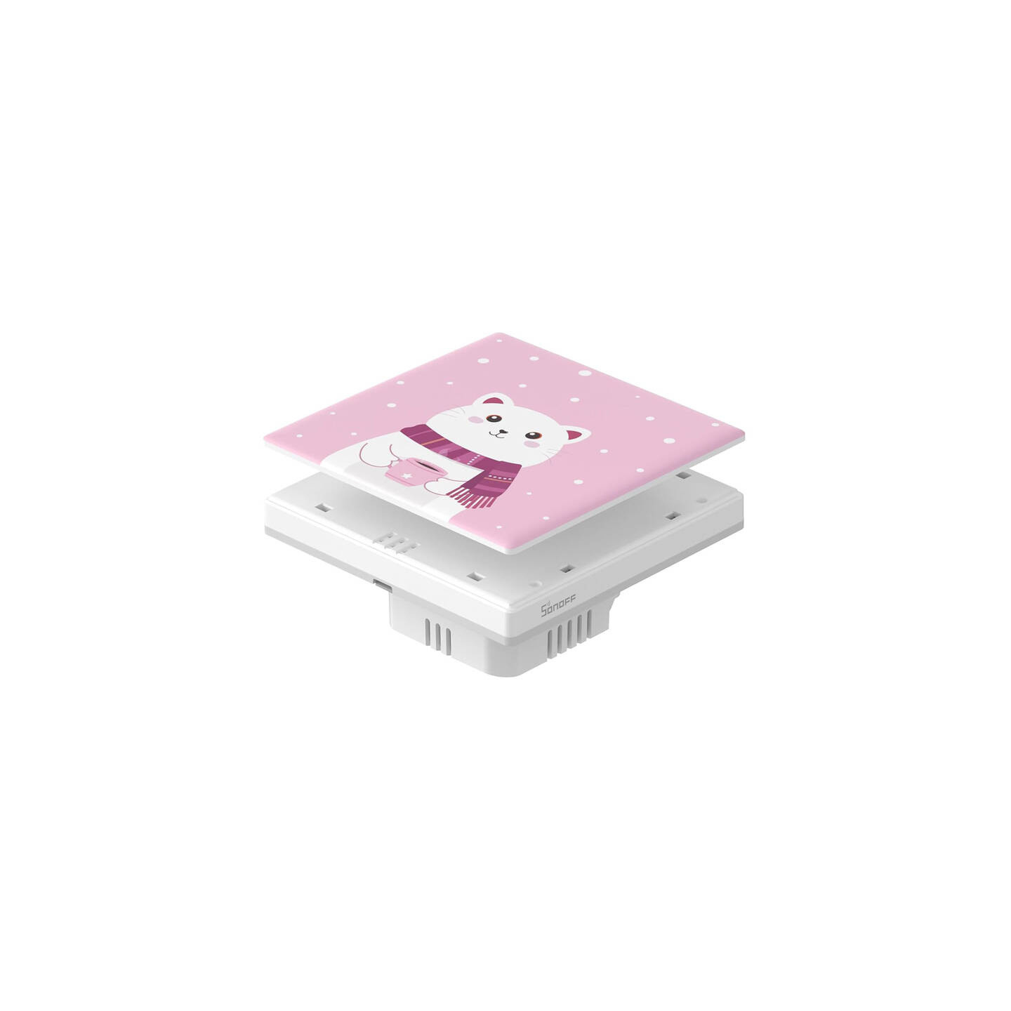 Decorative cover / cap for T5 SONOFF Cartoon 1C touch switch
