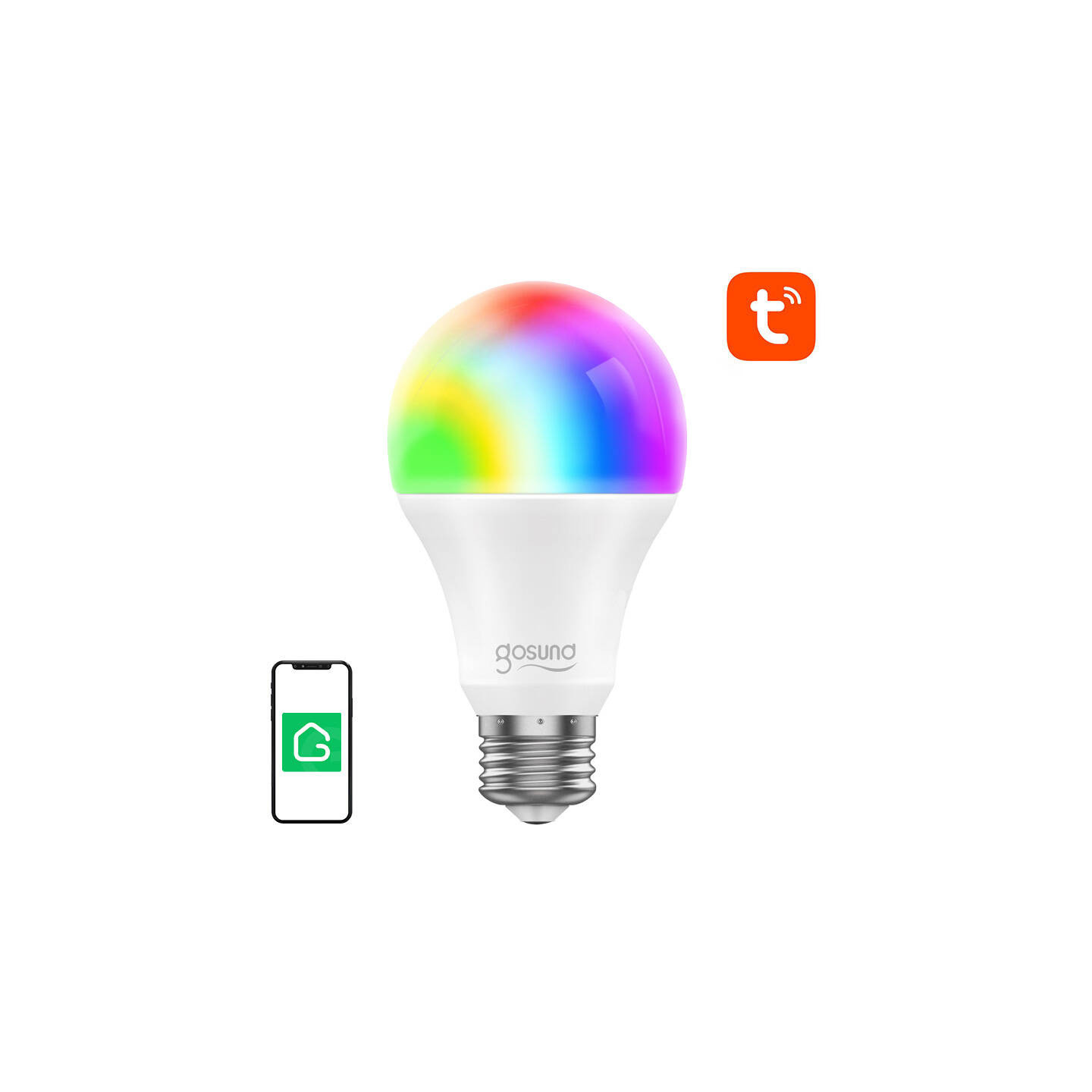 RGB Gosund WB4 8W 800lm Tuya smart LED bulb