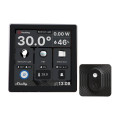 Shelly Wall Display WiFi/BLU (Black) + BLU H&T (Black) Set