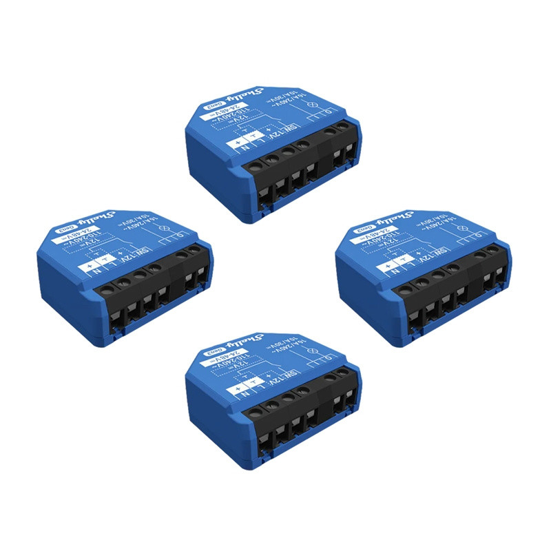 Shelly 1 Gen3 Set of 4 Controller WiFi/Bluetooth