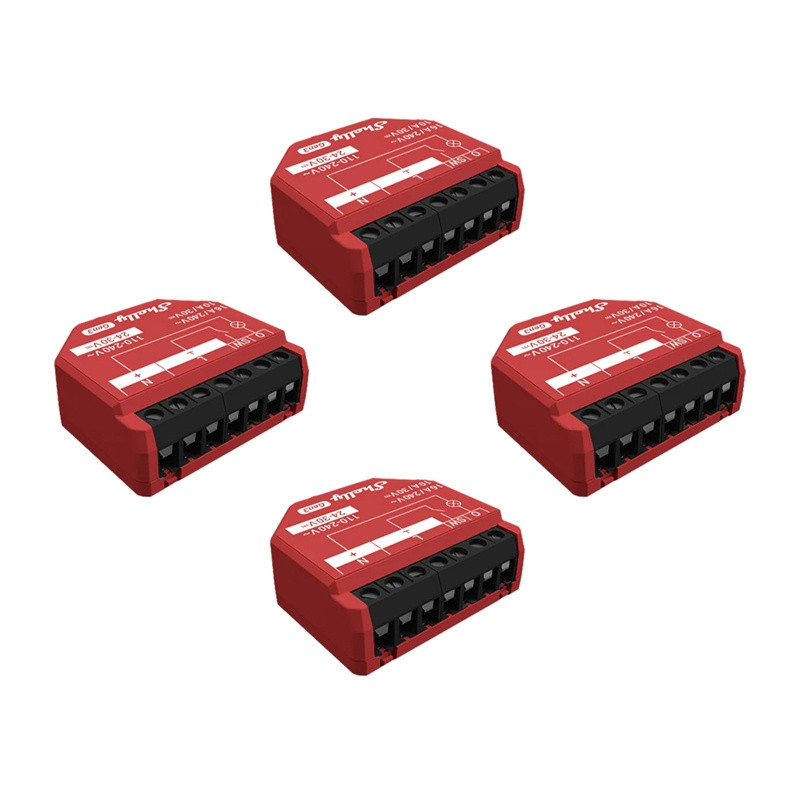 Shelly 1PM Gen3 Set of 4 Controller WiFi/Bluetooth