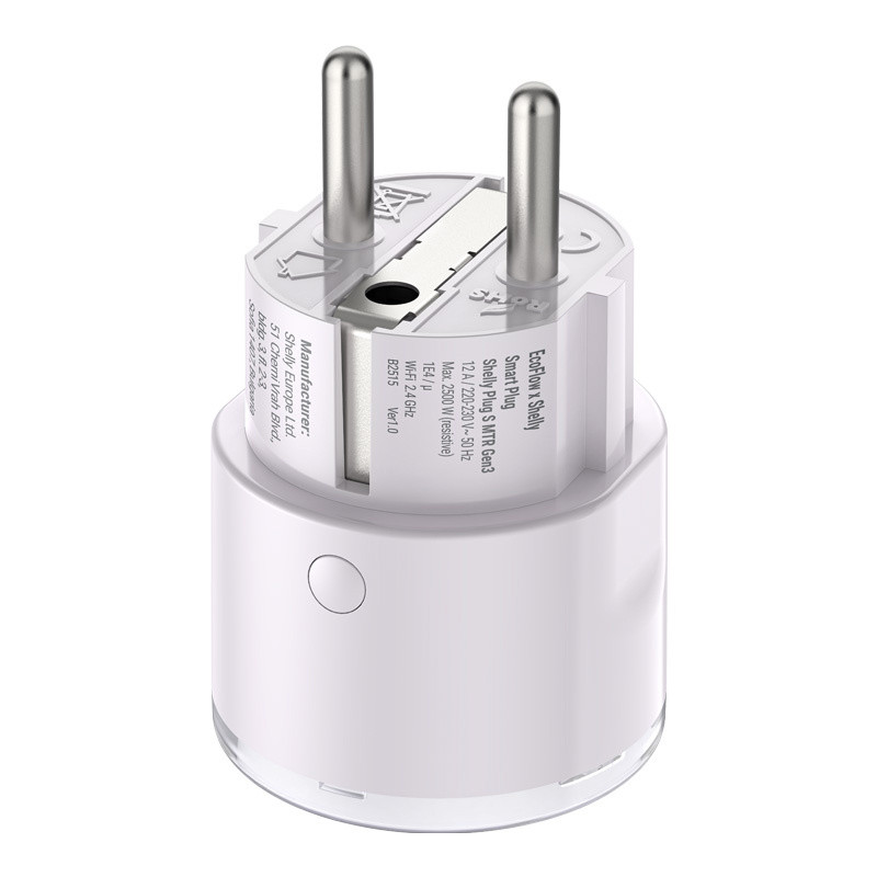 Inteligentne gniazdko EcoFlow x Shelly Smart Plug (STREAM, PowerStream)