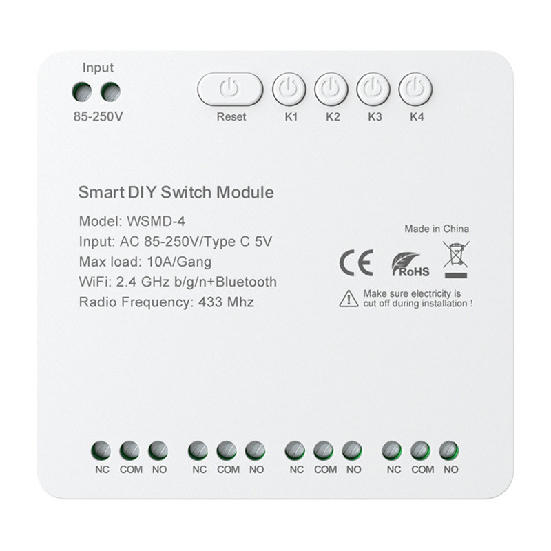 DIY Avatto WSMD-4 250V smart switch module