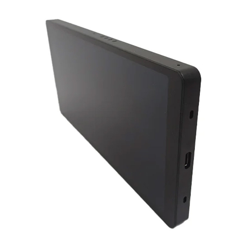 Dual Control Panel Shelly Wall Display X2 WiFi/BLU (black) + BLU H&T