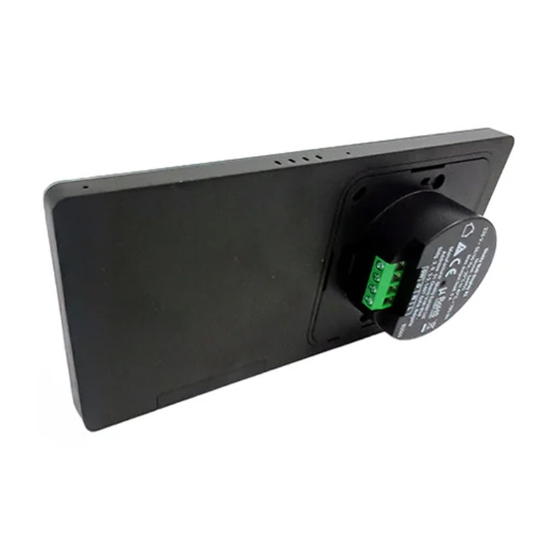 Dual Control Panel Shelly Wall Display X2 WiFi/BLU (black) + BLU H&T