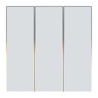 Touch ZigBee Light Switch Avatto TS60-EU-W3 Triple TUYA (white).