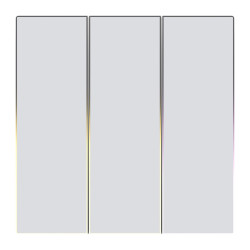 Touch ZigBee Light Switch Avatto TS60-EU-W3 Triple TUYA (white).