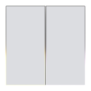 ZigBee Avatto TS60-EU-W2 Touch Light Switch Dual TUYA (white).