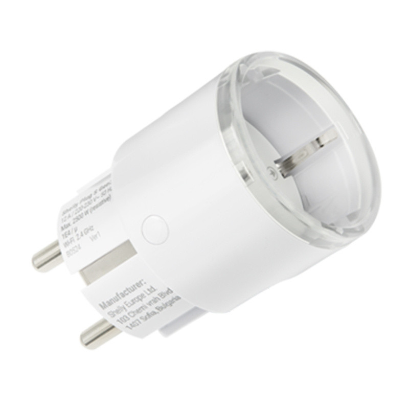 Set of 5 Shelly Plug S MTR Gen3 12A smart outlets (white)