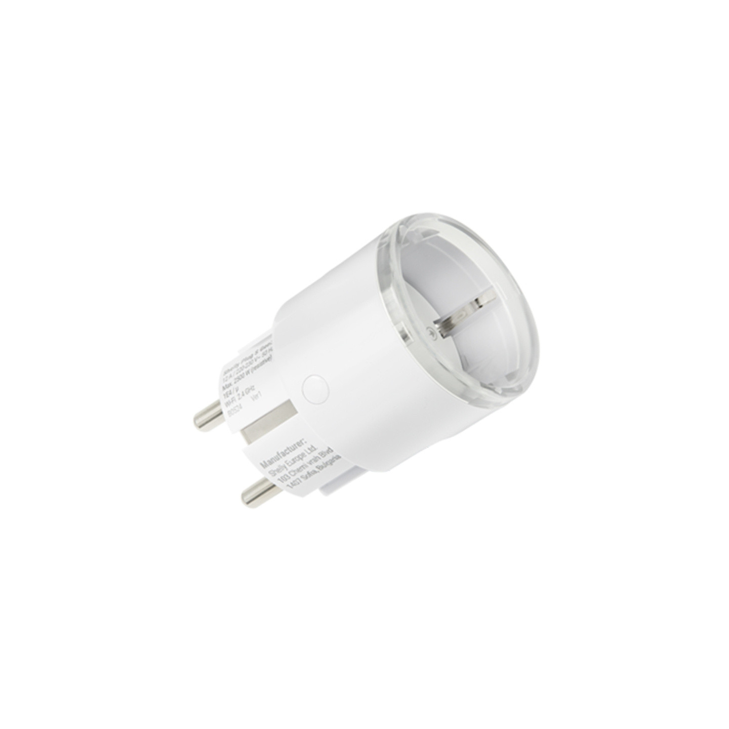 Set of 5 Shelly Plug S MTR Gen3 12A smart outlets (white)