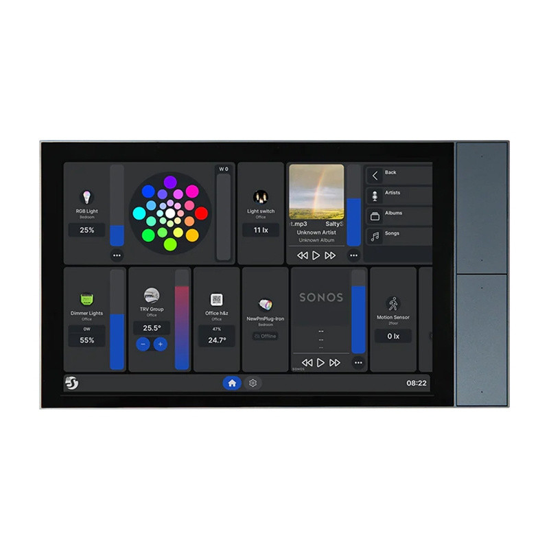 Panel sterowania 10.1” Shelly Wall Display XL WiFi/BLU (szary)