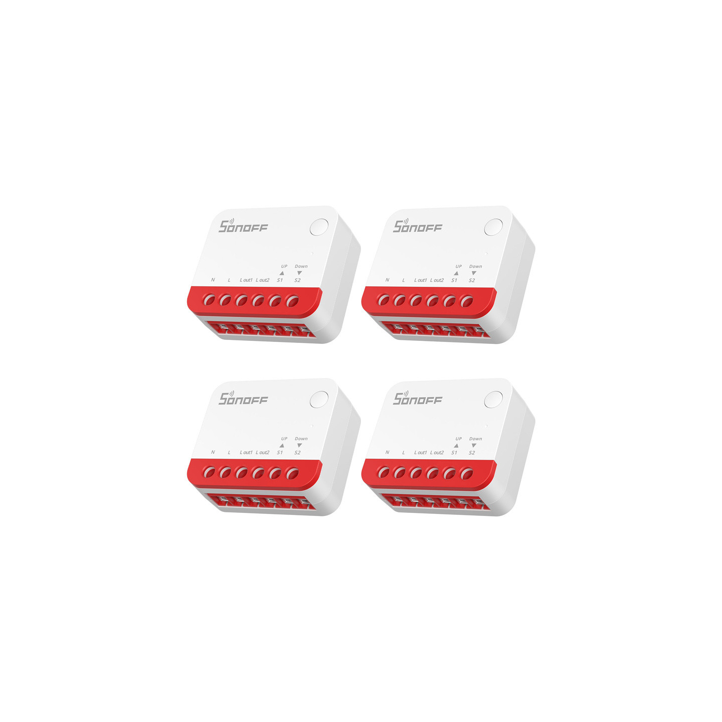 Smart ZigBee roller shutter switch Sonoff MINI-ZBRBS (4pak)