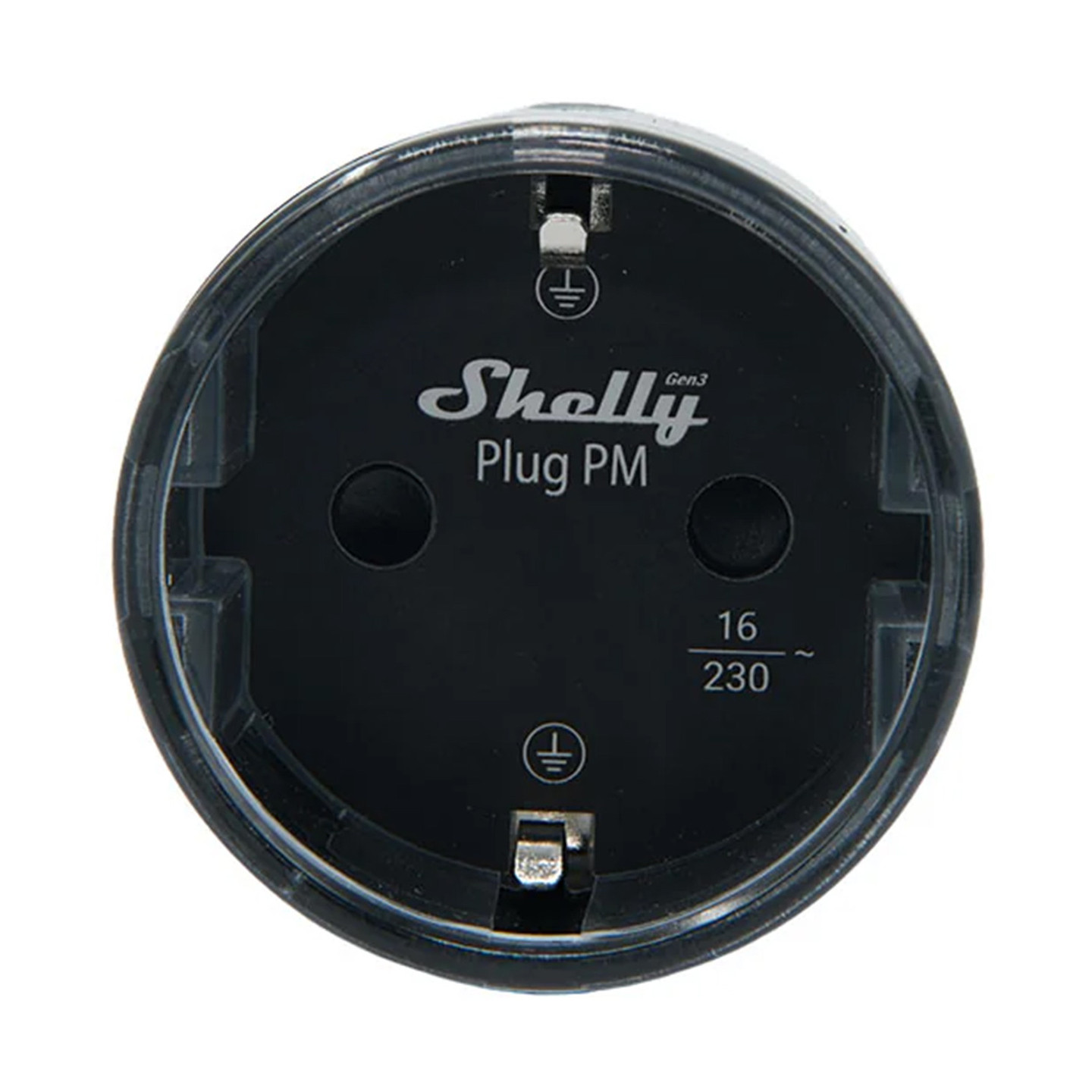 Shelly Plug PM Gen3 Matter 13A smart socket, black