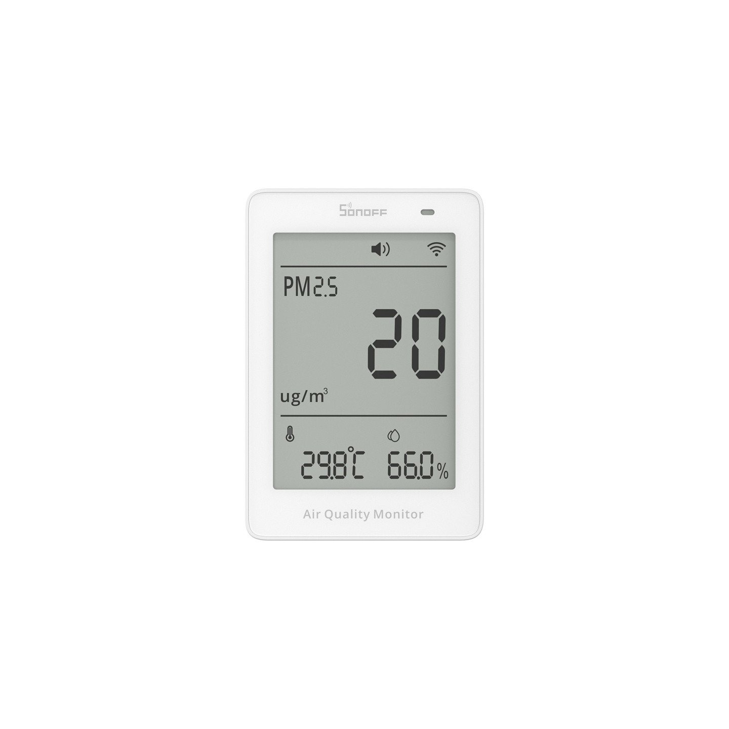 Sonoff AirGuard PM2.5 SAWF-07P WiFi LCD Air Quality Monitor