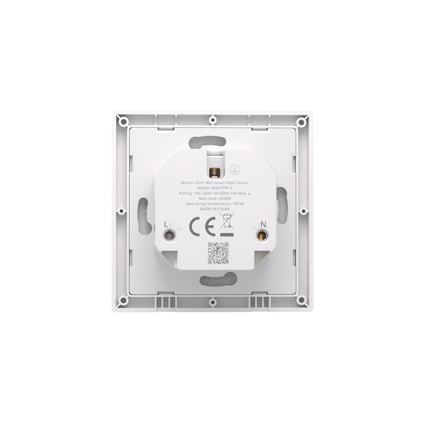 Sonoff WS01TPF-E WiFi Smart Wall Socket (Type F)