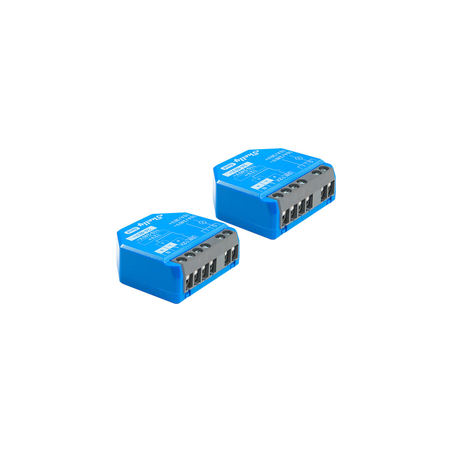Set of 2 Shelly 1 Gen4 Zigbee/Matter Controllers