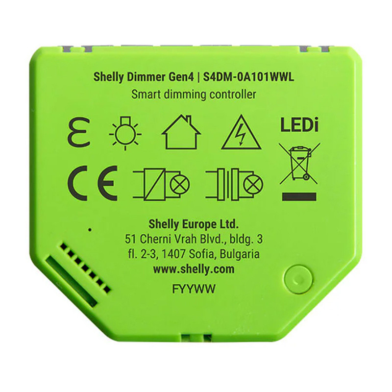 Shelly Dimmer Gen4 Zigbee/Matter Smart Dimmer