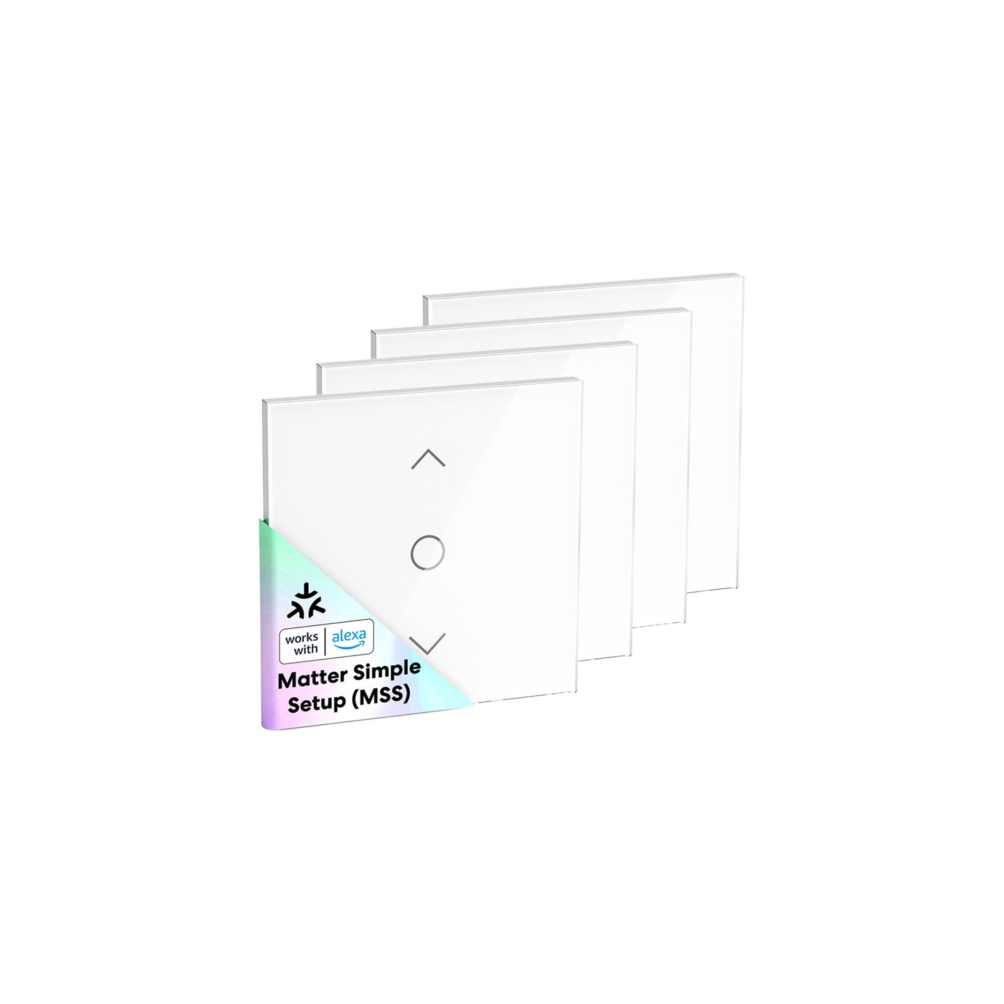 MEROSS MRS100MA(EU) Smart Wi-Fi (Matter) Roller Shutter Switch (4-Pack)