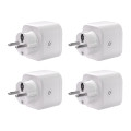 SONOFF S61s Matter External Plug via Wi-Fi, 4-Pack