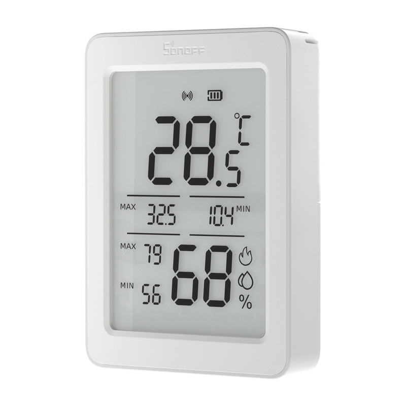 SONOFF ZigBee SNZB-02DR2 Temperature and Humidity Sensor, 2-Pack