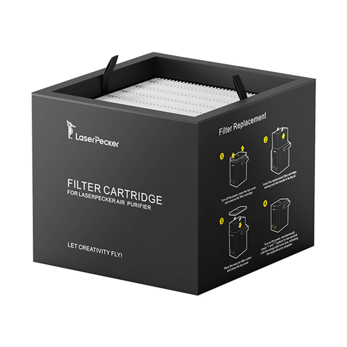 LaserPecker Air Purifier smoke canister filter