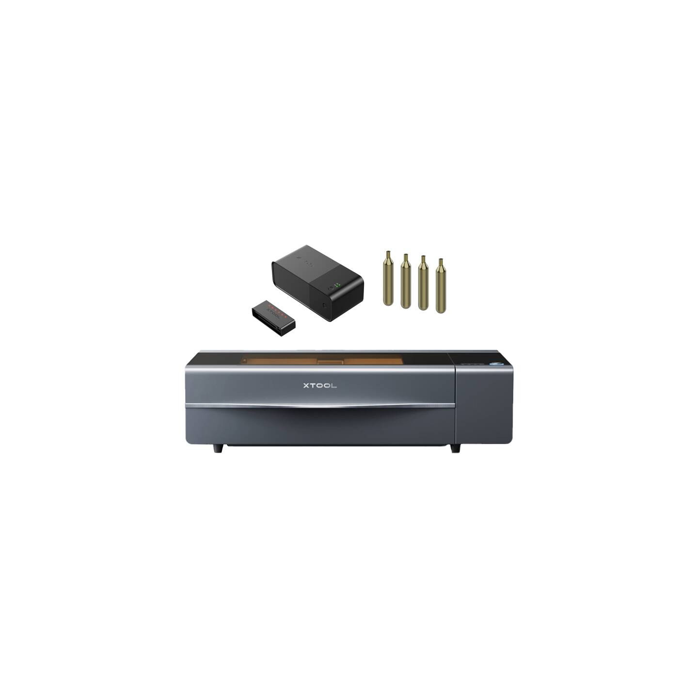 2-in-1 xTool P2S laser engraving machine (gray)