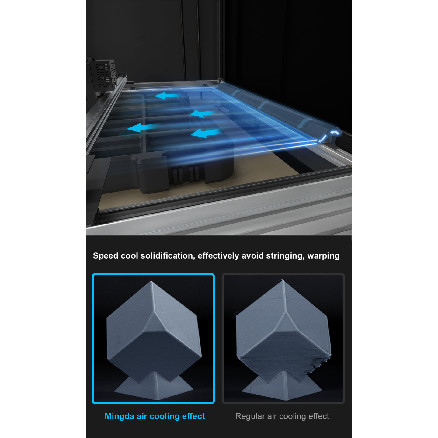 3D Printeris  MINGDA MD-1000D