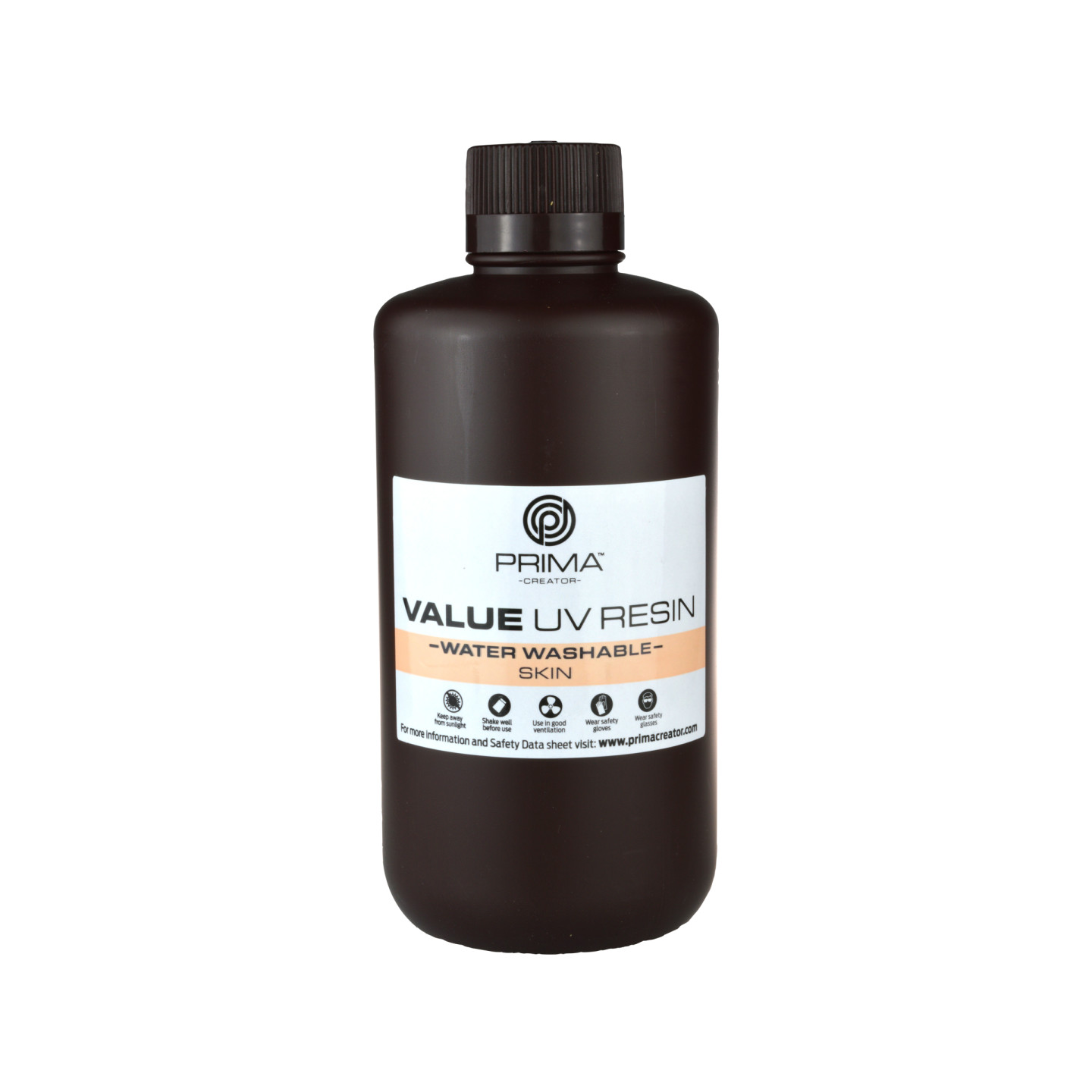 PrimaCreator Value Water Washable UV Resin -1 kg - Skin