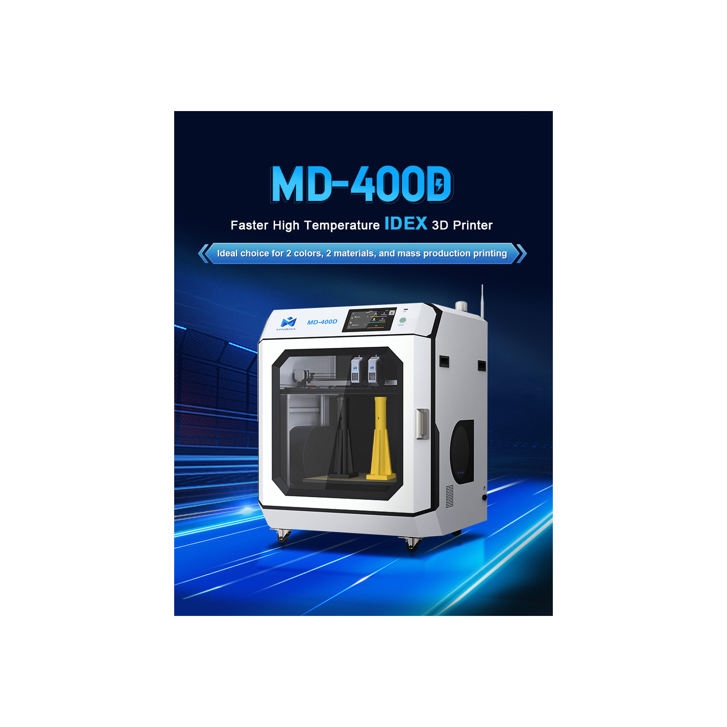 3D Printer  MINGDA MD-400D
