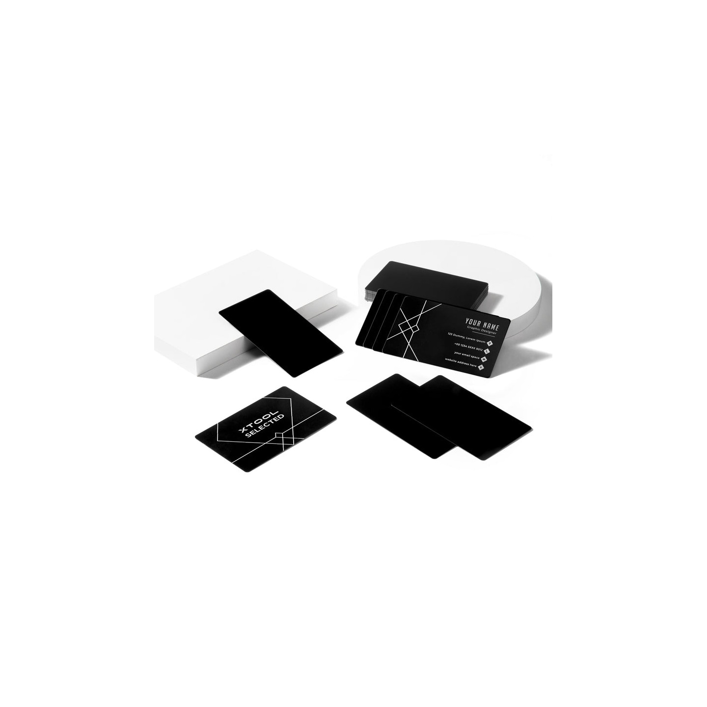 xTool Metal Business Cards - 60pcs