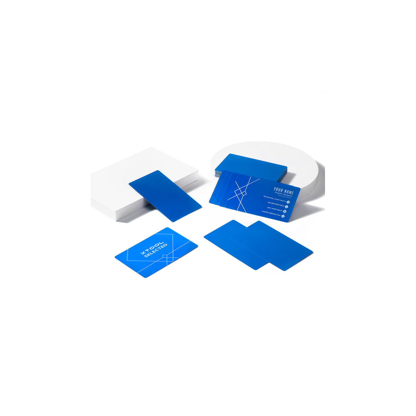xTool Metal Business Cards - 60pcs