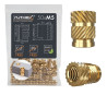 Ruthex M5 threaded insert – Rx-M5x9.5 - 50 pcs