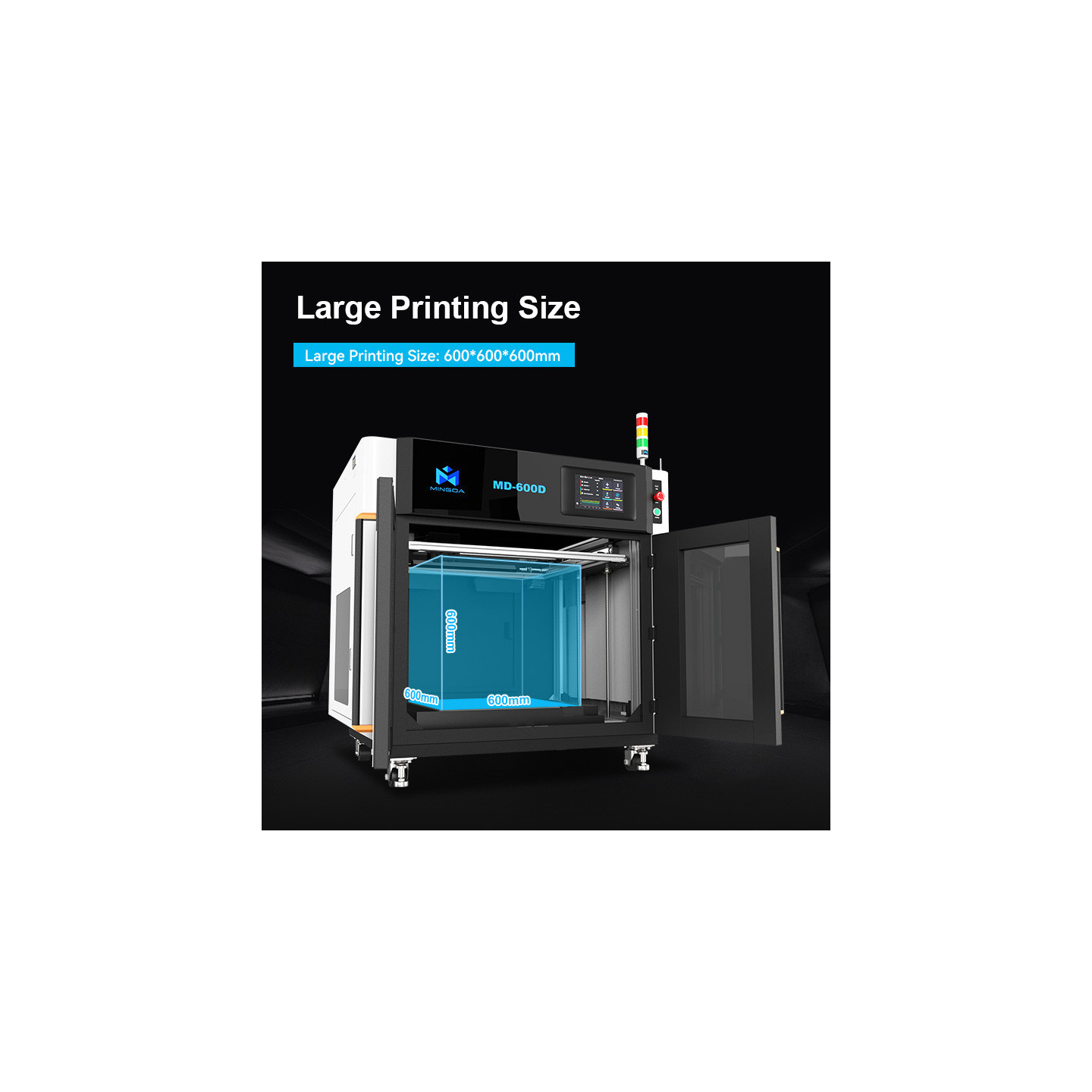 3D Printer  MINGDA MD-600D