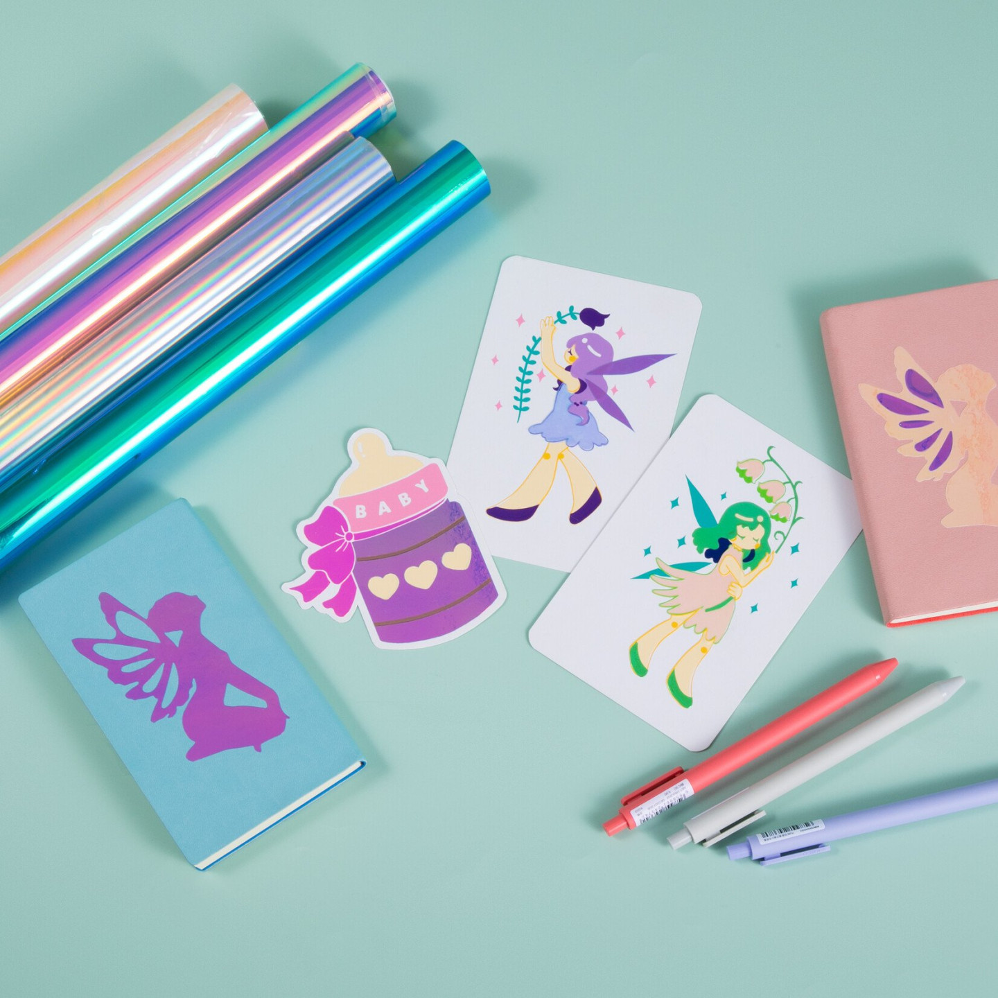LOKLiK Permanent Adhesive Vinyl Holographic
