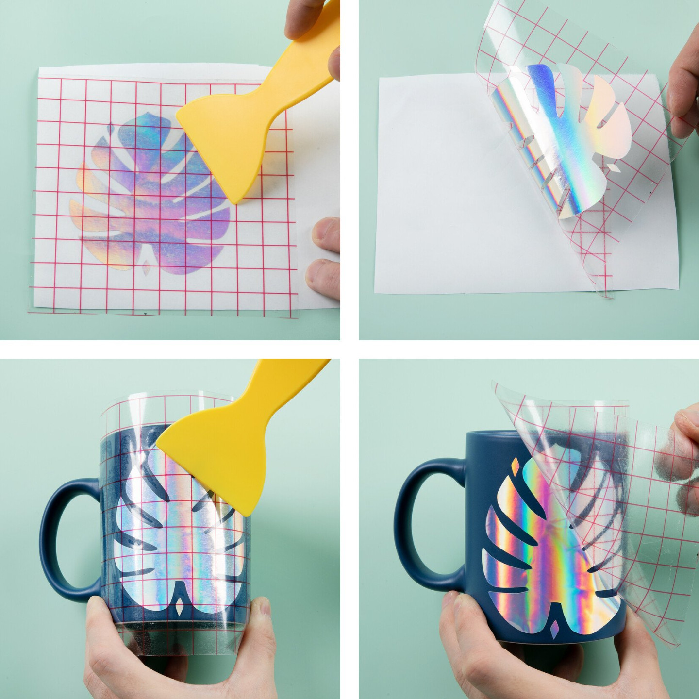 LOKLiK Permanent Adhesive Vinyl Holographic