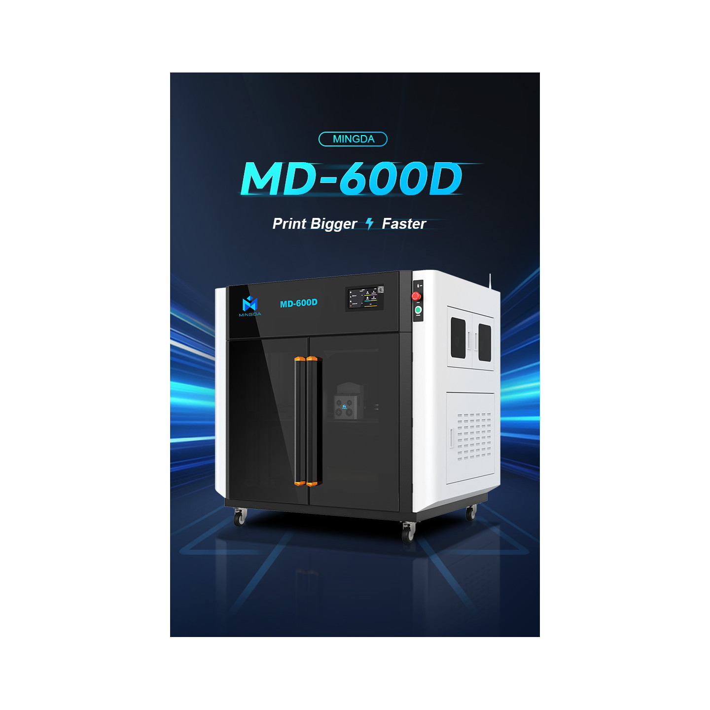 3D Printer  MINGDA MD-600D