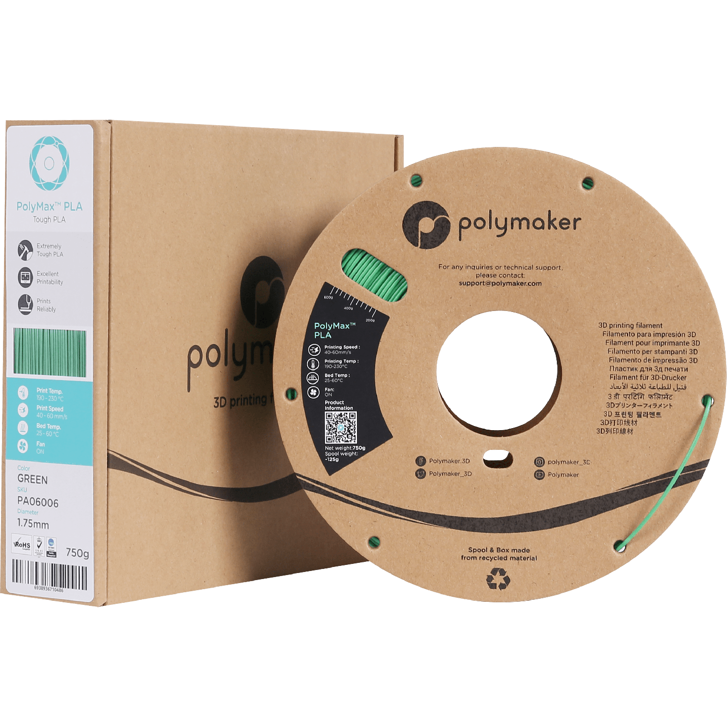 Polymaker PolyMax Tough PLA