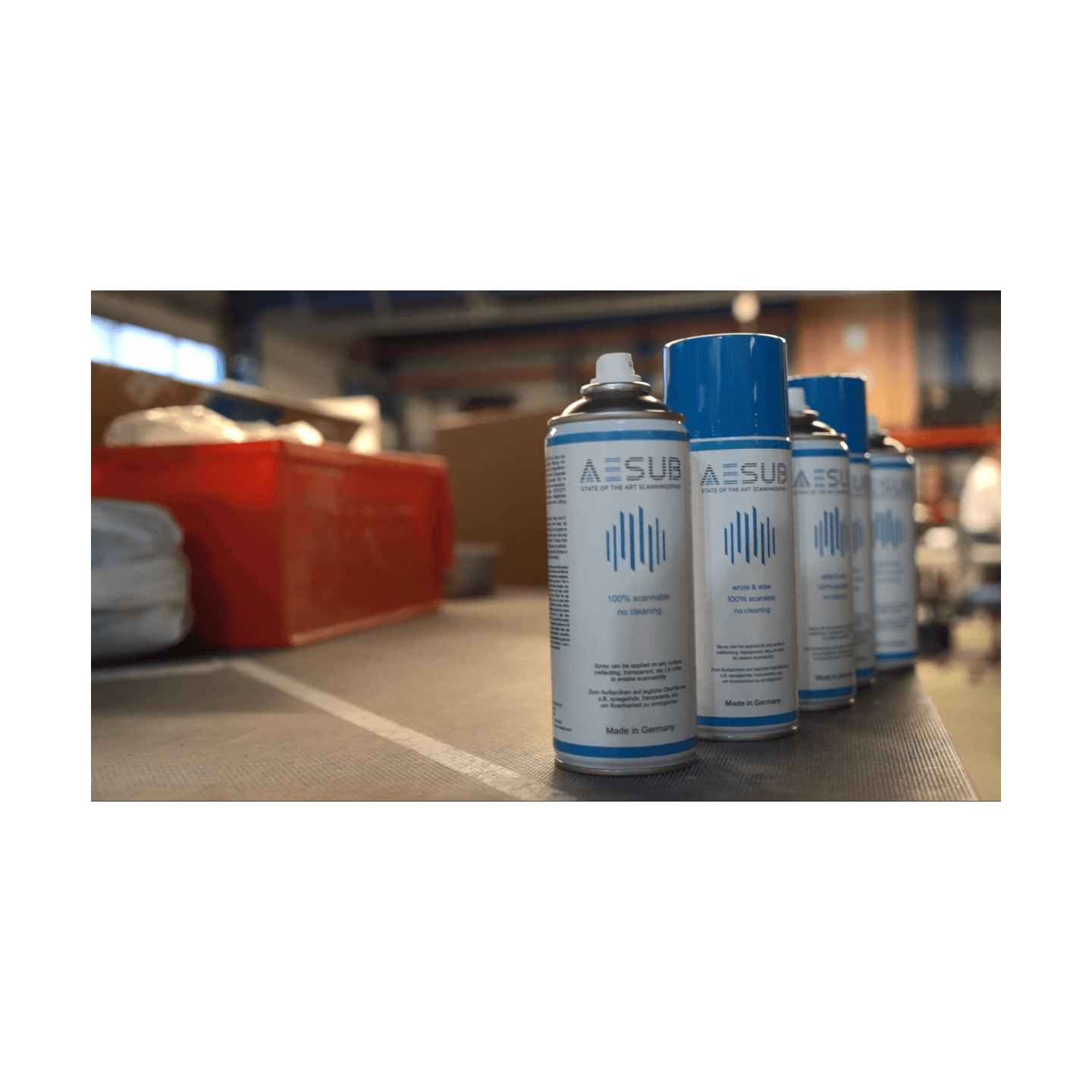 AESUB Blue - Vanishing Scanning Spray - 400 ml