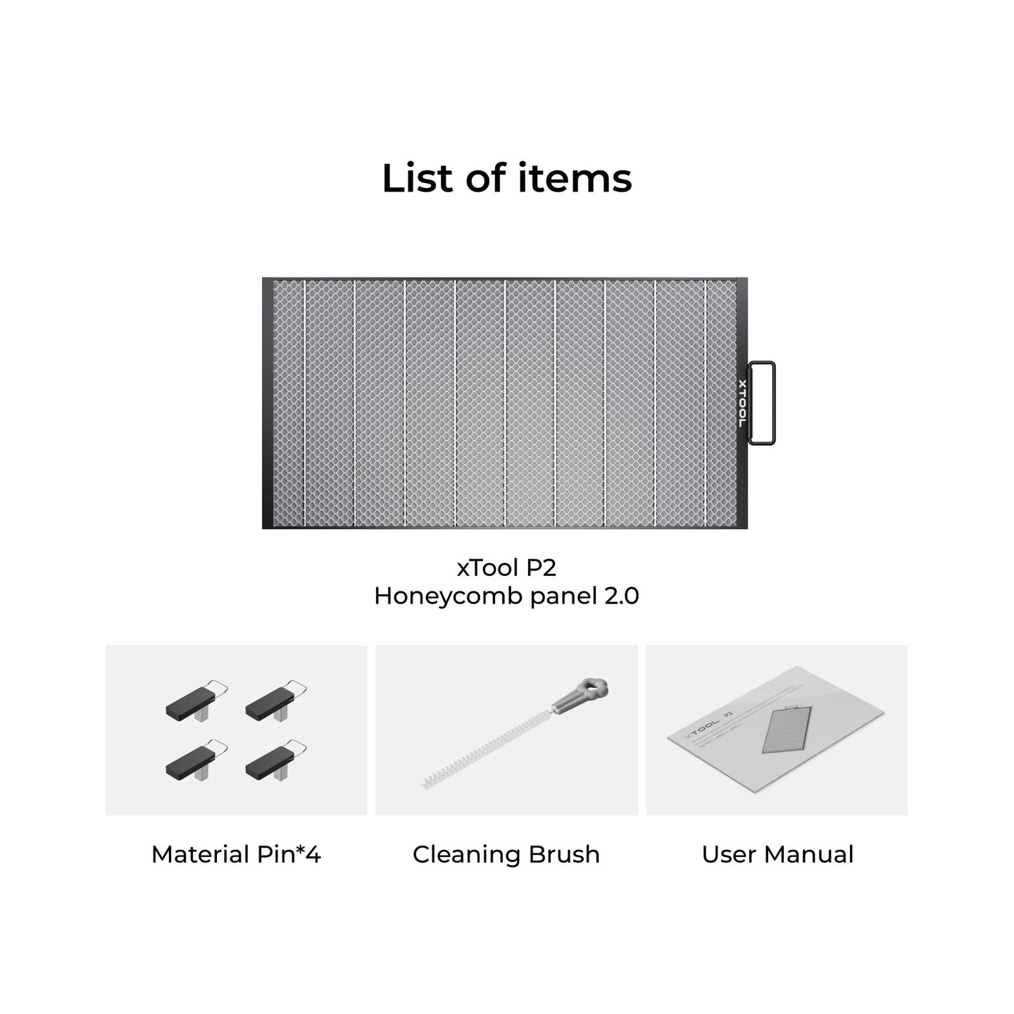 xTool P2 Honeycomb Panel 2.0