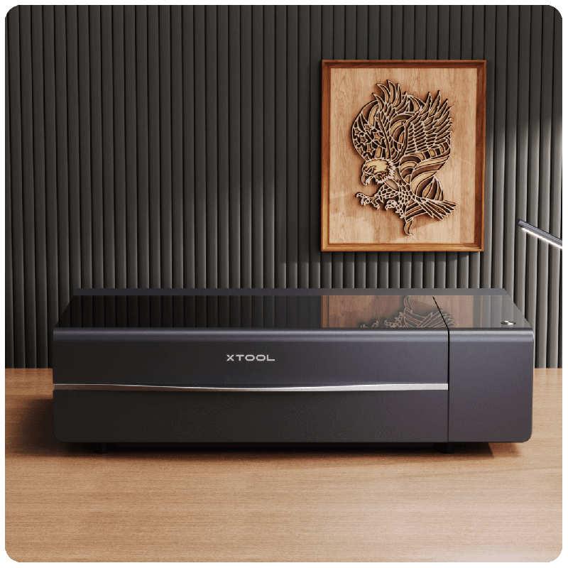 xTool P2S 55W - CO2 Desktop Laser Cutter Class 4