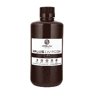 PrimaCreator Value Flex UV Resin - 1 kg - Black