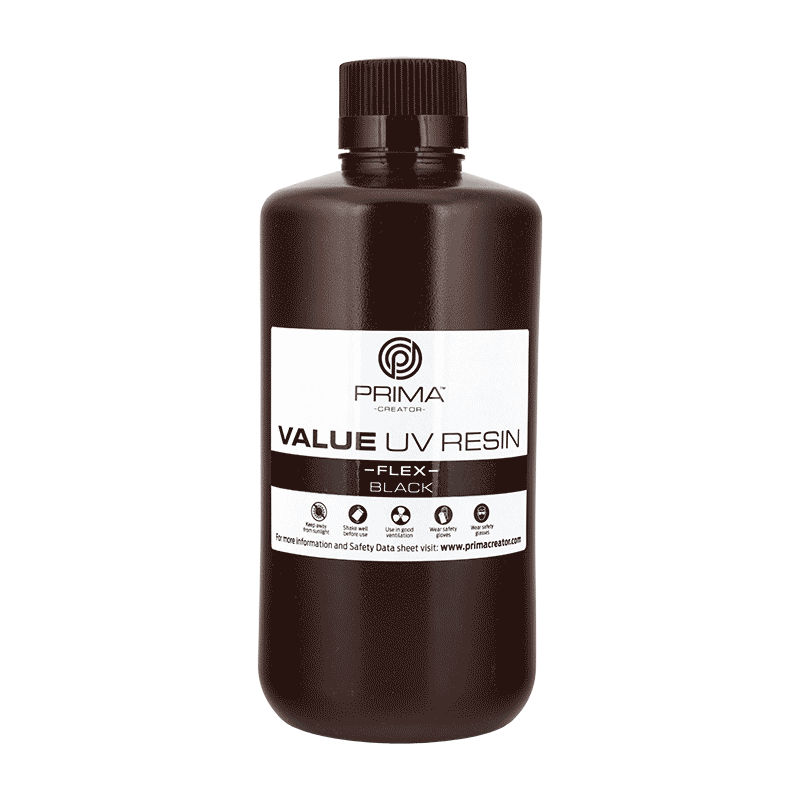 PrimaCreator Value Flex UV Resin - 1 kg - Black