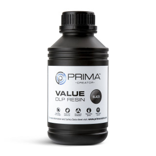 PrimaCreator Value UV / DLP Resin - 500 g - Black