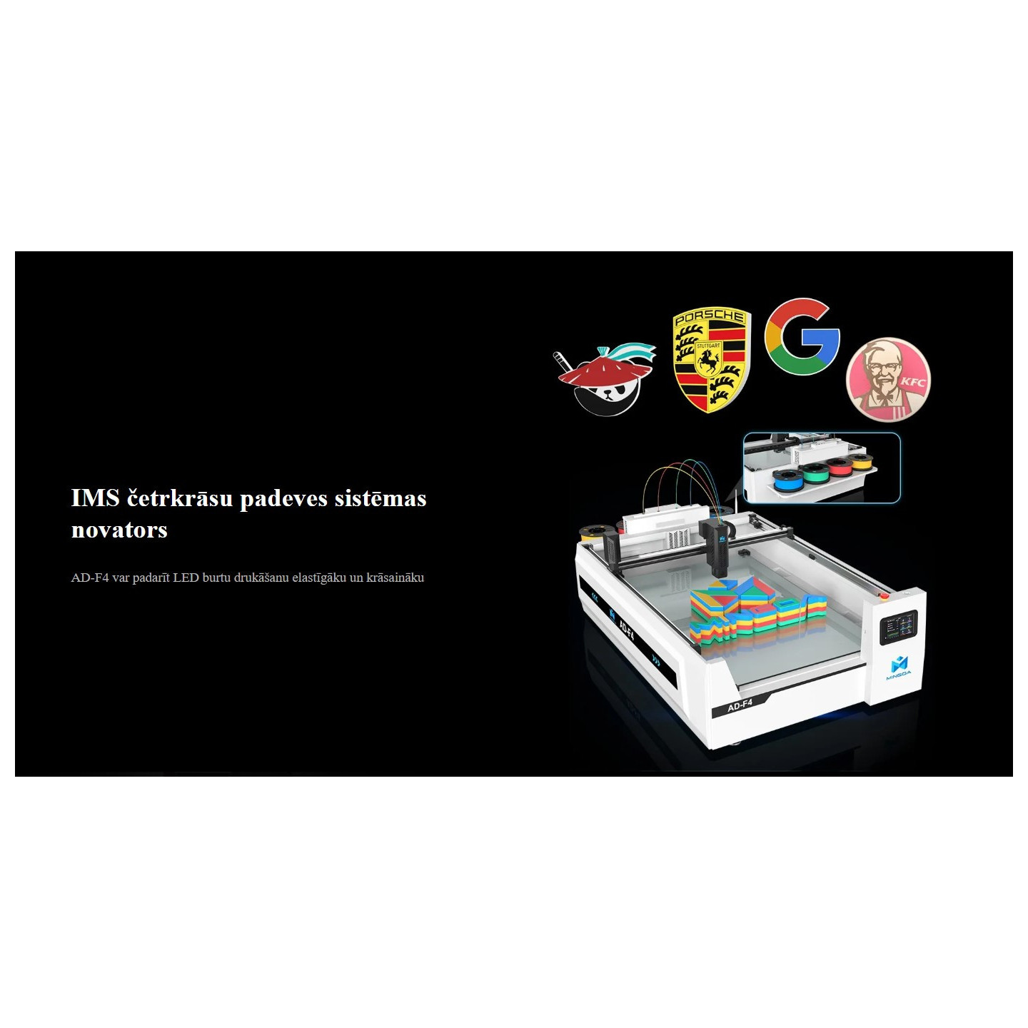 MINGDA AD-F4 3D Printeris