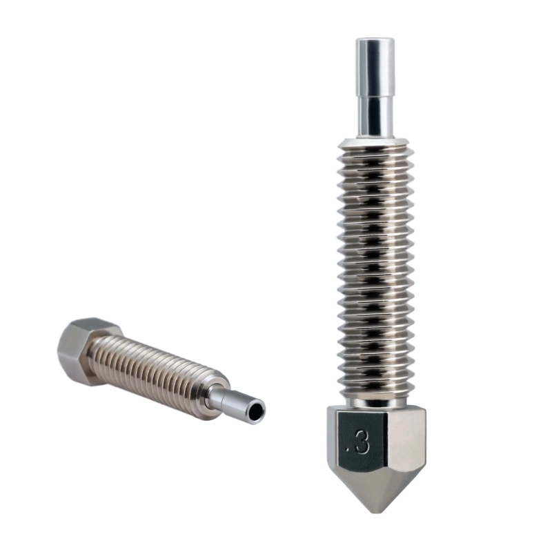 Micro Swiss Brass Plated Wear Resistant Nozzle for FlowTech™ Hotend