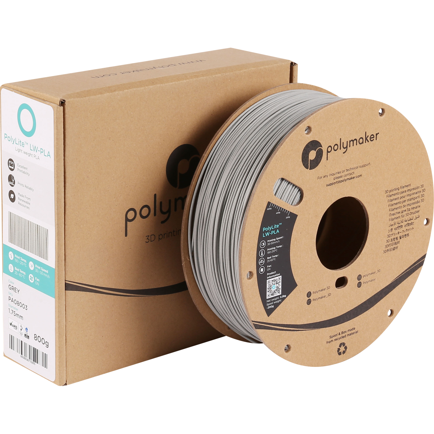 Polymaker PolyLite LW-PLA