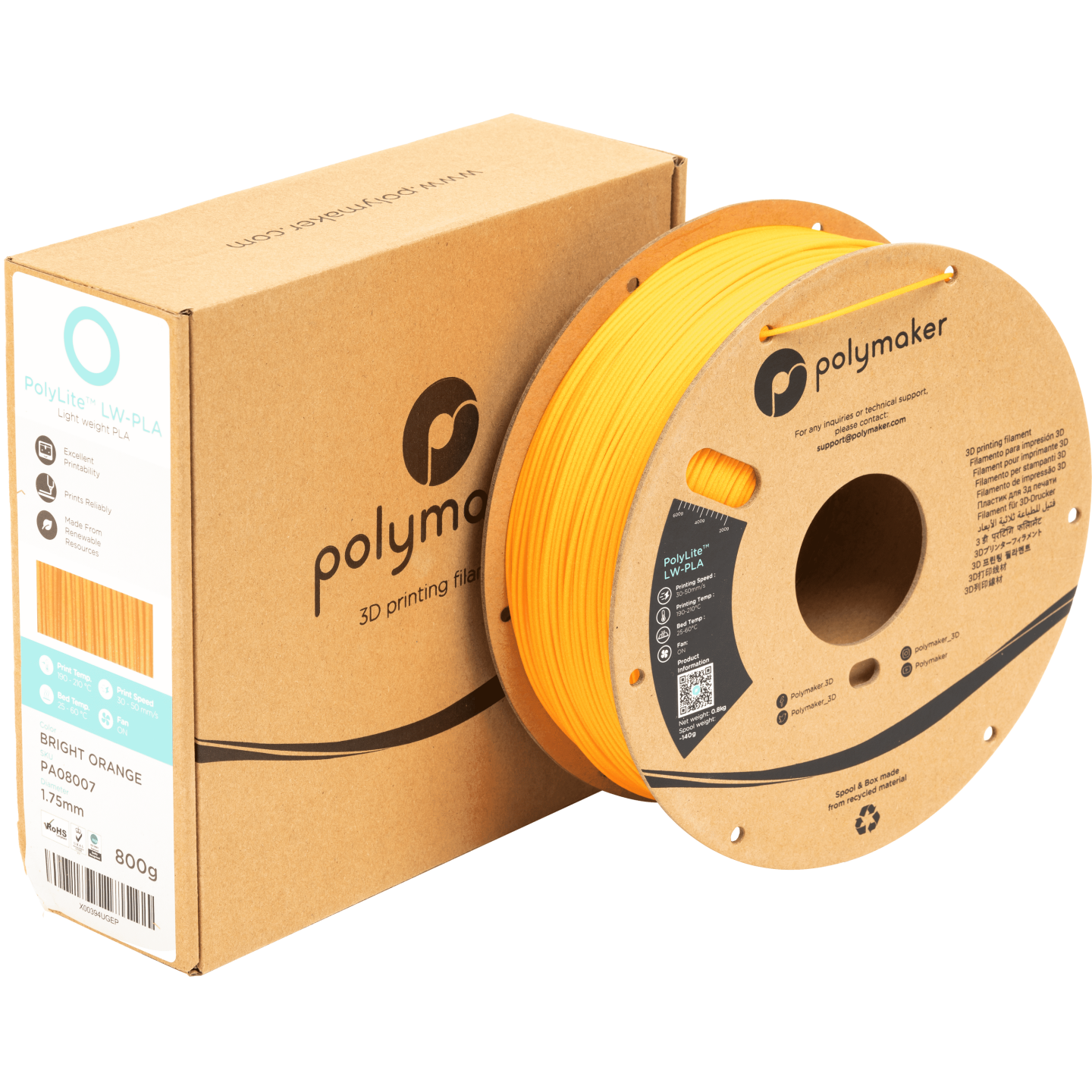 Polymaker PolyLite LW-PLA