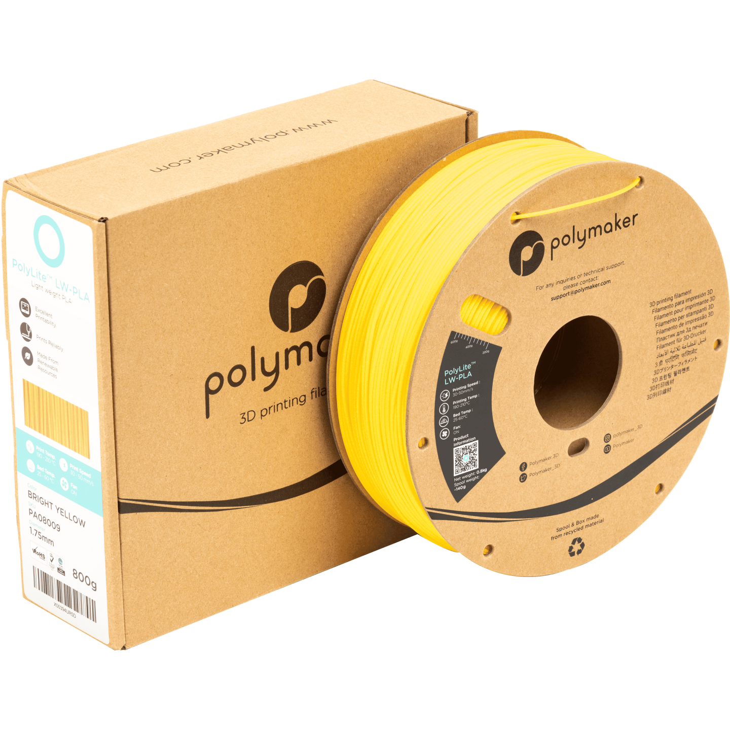 Polymaker PolyLite LW-PLA